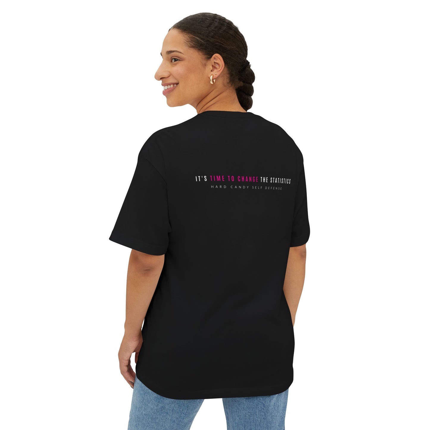 HEALTHY LOVE EXISTS - Oversized Boxy Tee