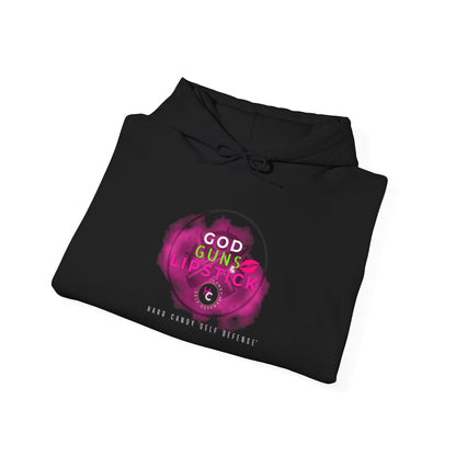 GOD GUNS & LIPSTICK - Cozy Hoodie