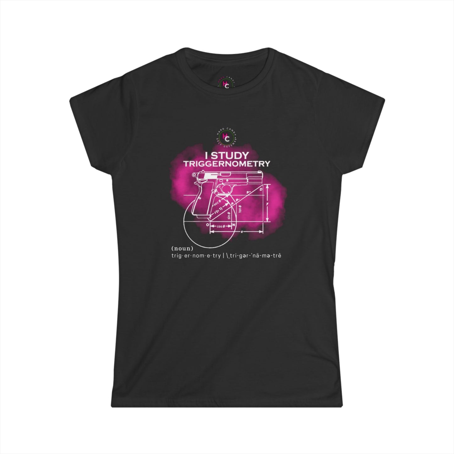 I STUDY TRIGGERRNOMETRY - Women's Softstyle Tee