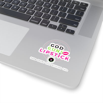 God Guns & Lipstick Stickers