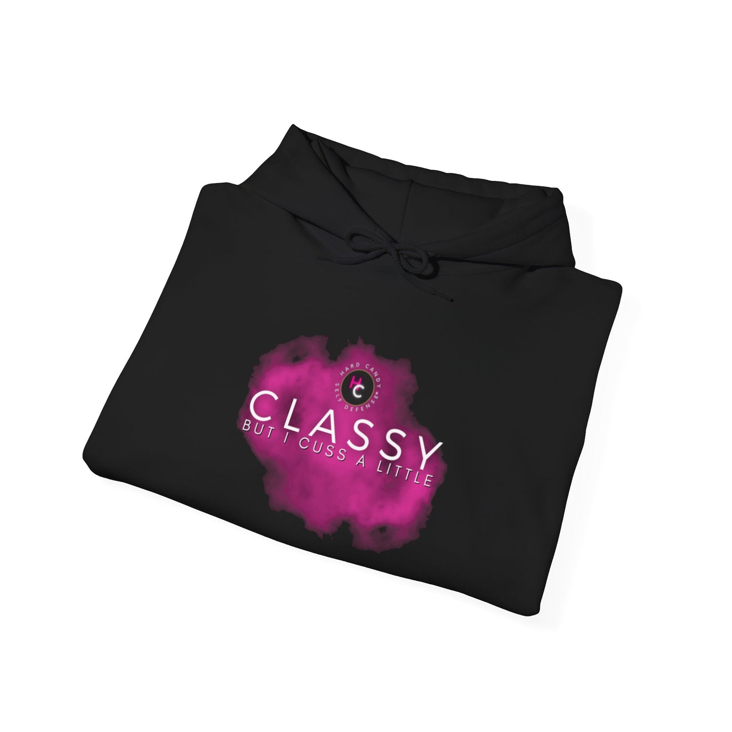CLASSY BUT I CUSS A LITTLE - Cozy Hoodie