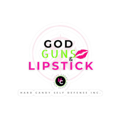 God Guns & Lipstick Stickers